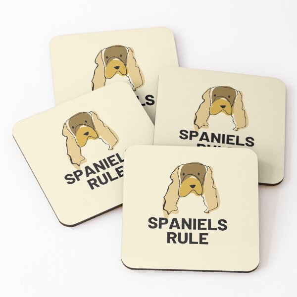 Item preview, Spaniel Logo Hand Drawn Dog Lover  designed and sold by NancyMerkle.