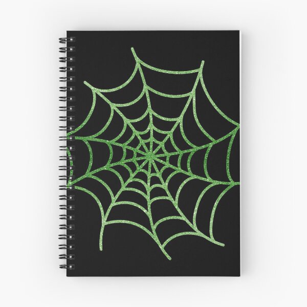 Item preview, Green Glittery Spider's Web designed and sold by VicEllisArt.
