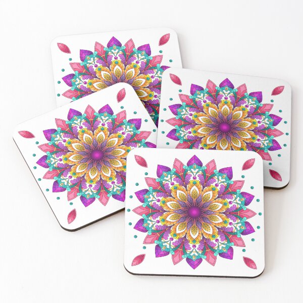 Item preview, MANDALAS FLOWER OF JOY AND ENTHUSIASM designed and sold by STIKI SHOP.