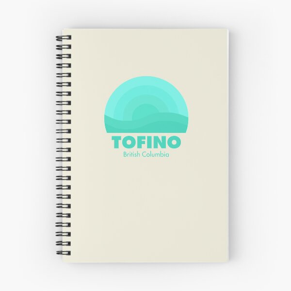 Item preview, Tofino British Columbia Retro Badge Teal designed and sold by modeoftravel.