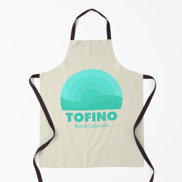 Item preview, Tofino British Columbia Retro Badge Teal designed and sold by modeoftravel.