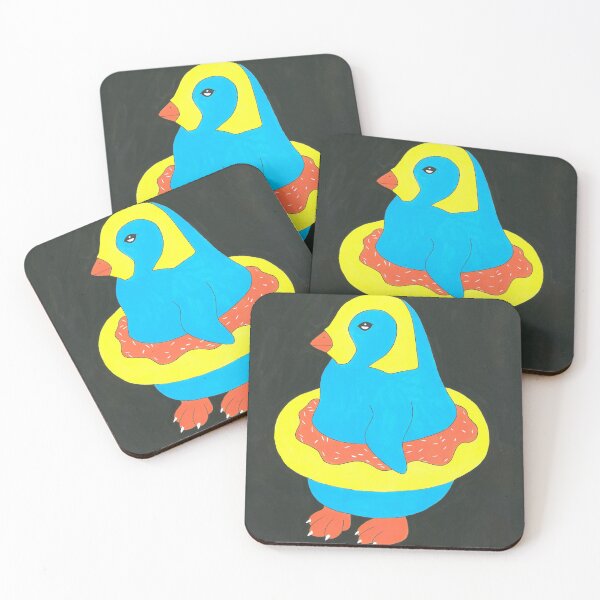 Item preview, Doughnut penguin designed and sold by bluerabbitart.