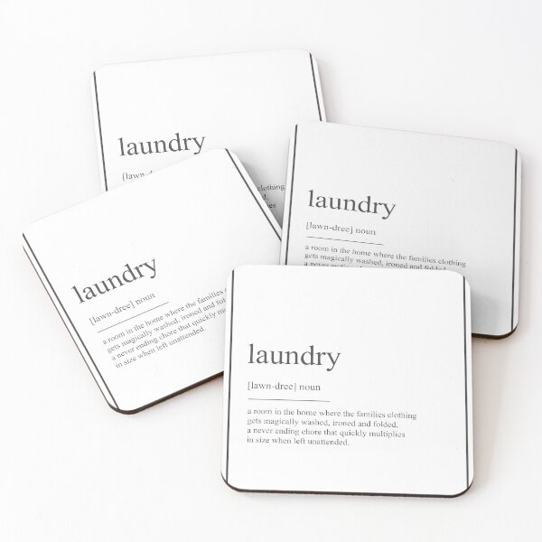 Item preview, Laundry 357 Watercolor Map Yoga Quote Definition D designed and sold by vividpixelusa.