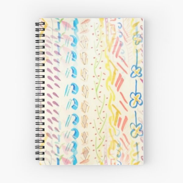 Item preview, Happy doodling pattern, repeated designed and sold by Melindrea.