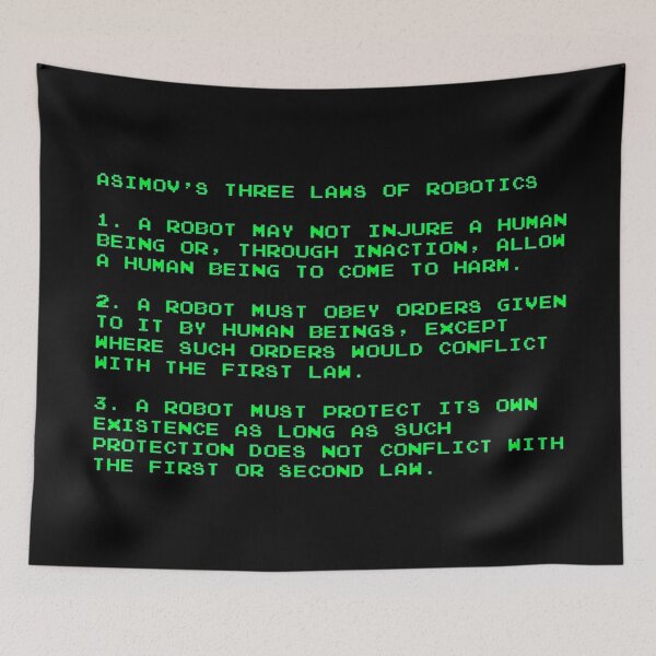 Item preview, Asimov’s Three Laws of Robotics (3) designed and sold by DotorEaon.