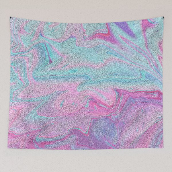 Item preview, Blue and pink designed and sold by Yakdane.