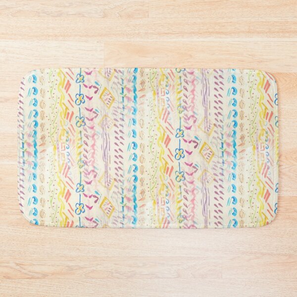 Item preview, Happy doodling pattern, repeated designed and sold by Melindrea.