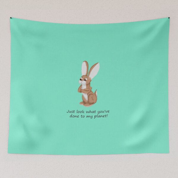 Item preview, Angry Eco Bunny designed and sold by RSewell.