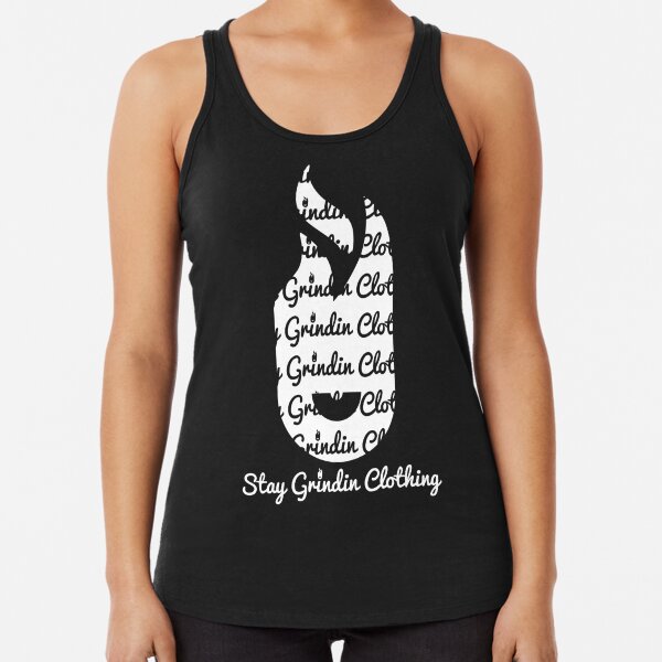 Stay Grindin Clothing - Secondary Logo - Repeat Racerback Tank Top