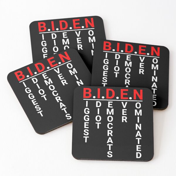 Item preview, Biggest Idiot Democrats Ever Nominated Funny Anti Joe Biden 2020 designed and sold by naworas.