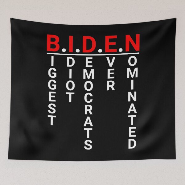 Item preview, Biggest Idiot Democrats Ever Nominated Funny Anti Joe Biden 2020 designed and sold by naworas.