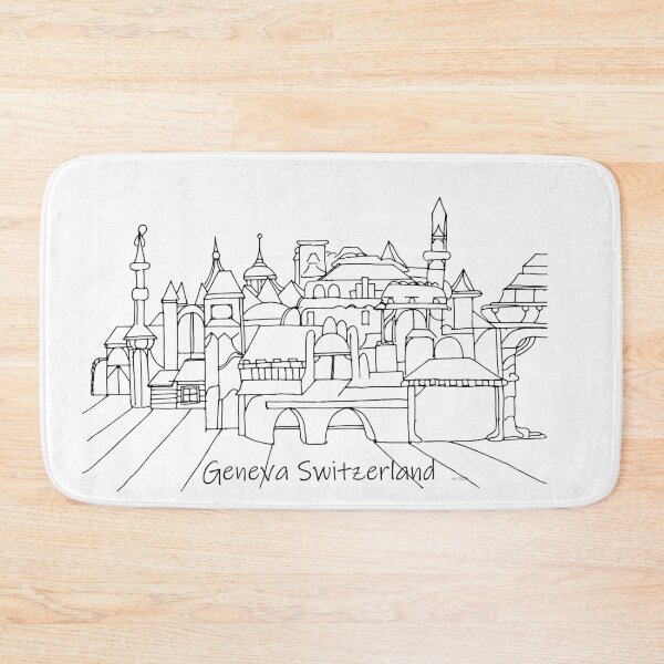 Item preview, Geneva Swizterland   ---  TeresaTown at Redbubble 2020 designed and sold by Mark Stansberry.