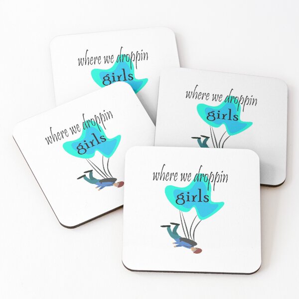Item preview, Where we droppin girls: A cute lovely design. designed and sold by fajali master.