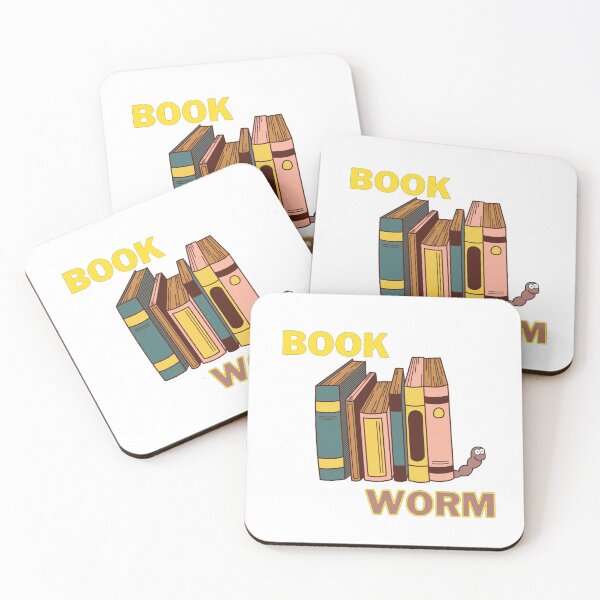Item preview, Book worm designed and sold by CLfiftyone.