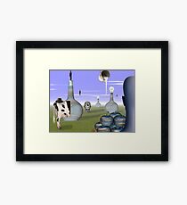 Missing Magritte Framed Print