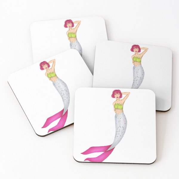 Item preview, Dragon Fruit Mermaid designed and sold by Artsyntry.