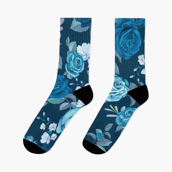 Item preview, BLUE FLORAL PATTERN designed and sold by MallsD.