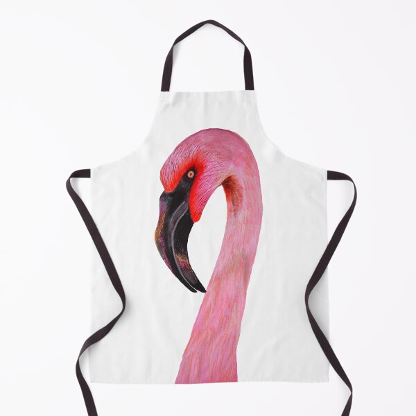 Item preview, Pink Flamingo Bird Gouache Watercolor Painting Wildlife Artwork designed and sold by Alison Langridge.