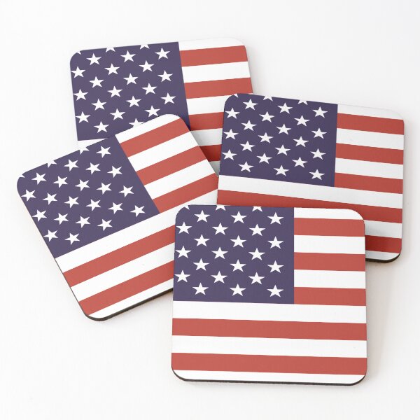 Item preview, American Flag Red White and Blue USA designed and sold by SqueakyRicardo.