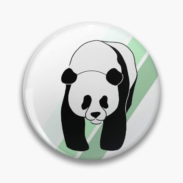 Item preview, Panda on stripes designed and sold by Artthensleep.