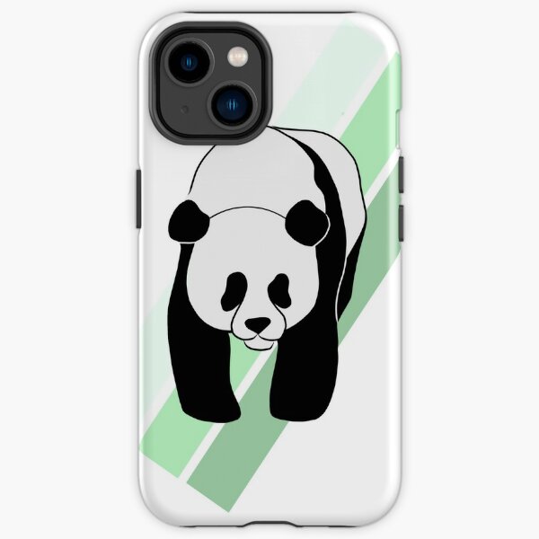 Panda iPhone Cases in 7 Colors, Silicone Slim Panda Cases for iPhone