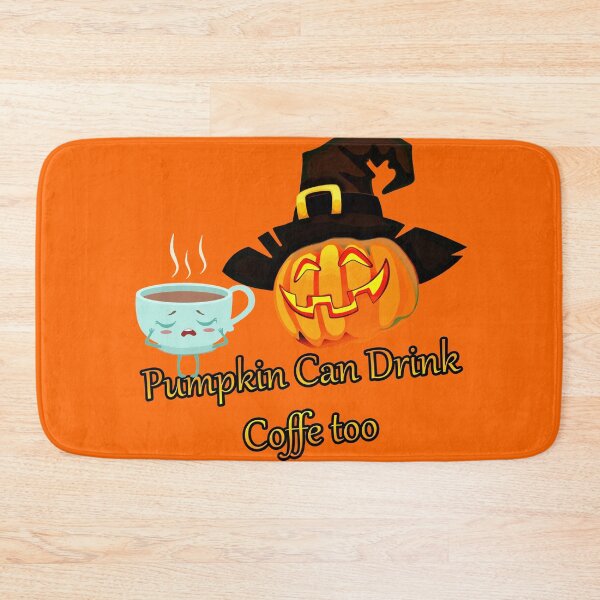 Item preview, Pumpkin Can Drink Coffe Too: Cute halloween gift for kids, kid siblings designed and sold by FunnyDio.