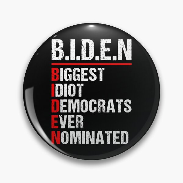Item preview, Biggest Idiot Democrats Ever Nominated Vintage Design Funny Anti Joe Biden 2020 Retro designed and sold by naworas.