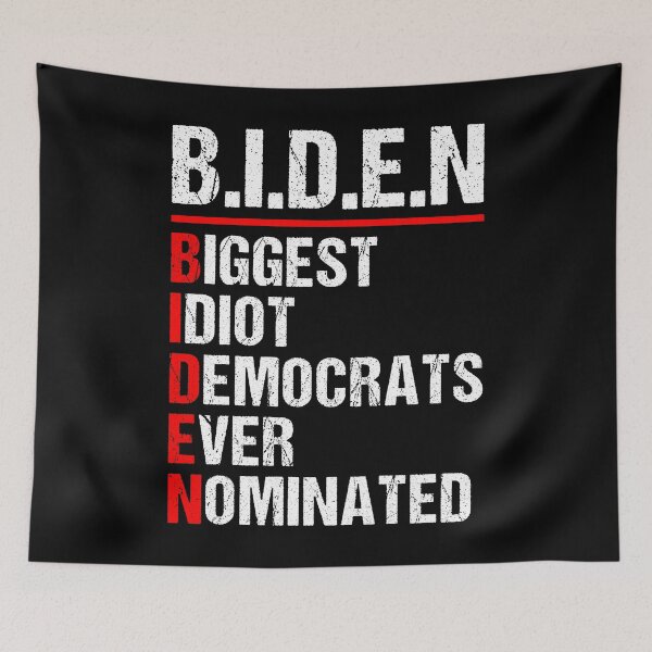 Item preview, Biggest Idiot Democrats Ever Nominated Vintage Design Funny Anti Joe Biden 2020 Retro designed and sold by naworas.