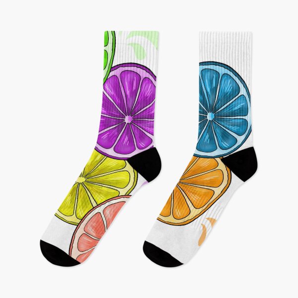 Item preview, Rainbow Citrus (With White Background) designed and sold by SnaratinCo.