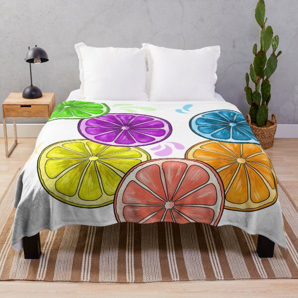 Item preview, Rainbow Citrus (With White Background) designed and sold by SnaratinCo.