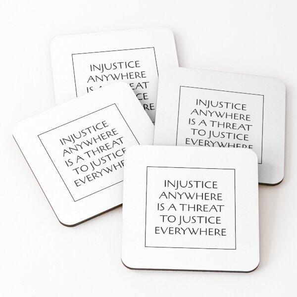 Item preview, Injustice Anywhere Is A Threat To Justice Everywhere - social justice designed and sold by Inspirationmotivation.