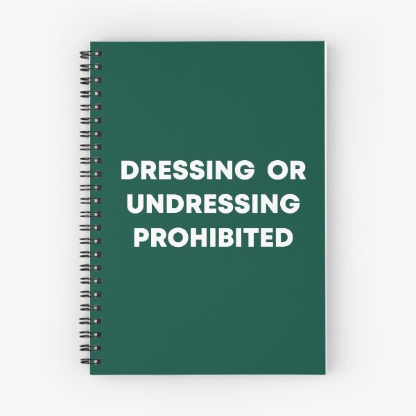 Item preview, Dressing or Undressing Prohibited designed and sold by cyberdragoman.