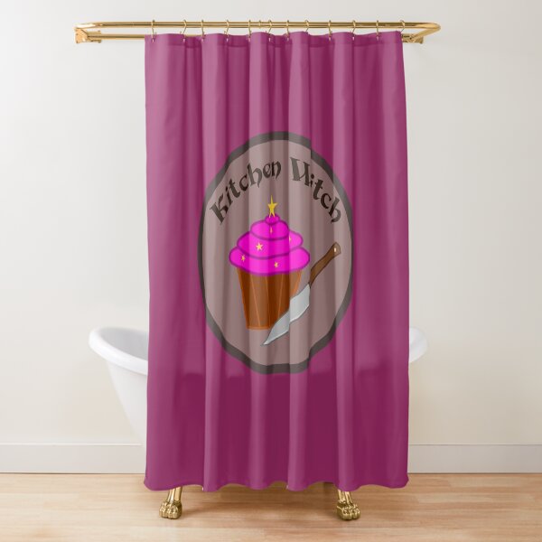 Kitchen Witch Shower Curtain