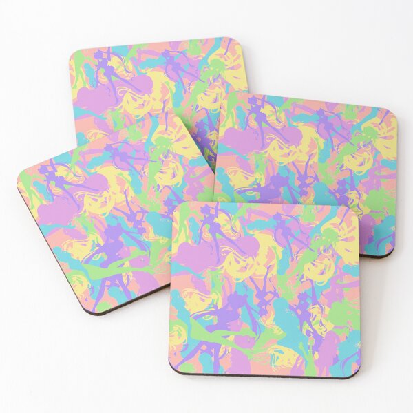 Item preview, Anime manga kawaii cute camouflage pattern designed and sold by Infdesigner.