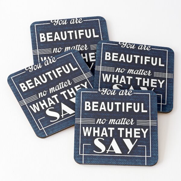 Item preview, You are beautiful no matter what they say designed and sold by Assla ⭐⭐⭐⭐⭐.