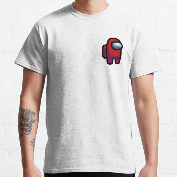 Among Us Red Character Designs T Shirt By Dalmac Redbubble - among us roblox t shirt red