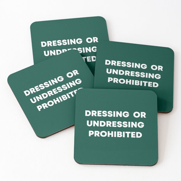 Item preview, Dressing or Undressing Prohibited designed and sold by cyberdragoman.