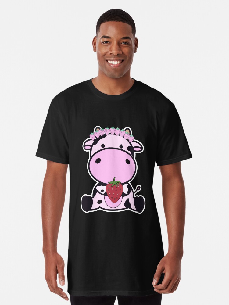 Strawberry Cow T Shirt By Ilikebeyonce Redbubble - strawberry cow outfit roblox template