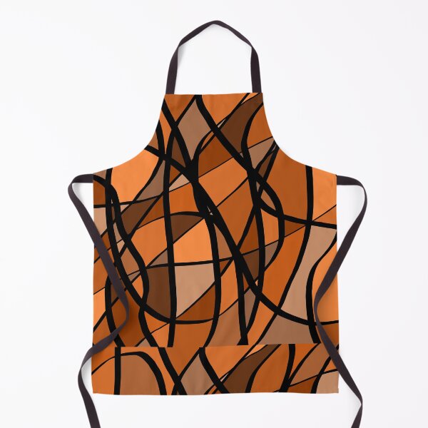 Item preview, Orange Mosaic Abstract Pattern designed and sold by designsbyad.