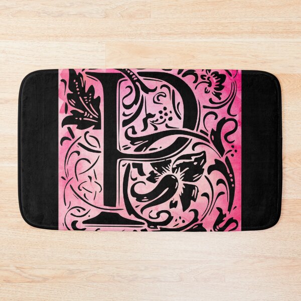 Item preview, The Letter P Pink Watercolor designed and sold by yacine12353.