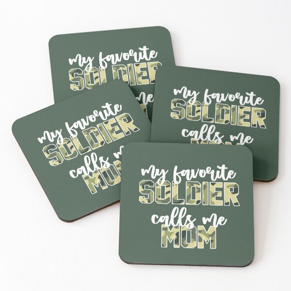 Item preview, My Favorite Soldier Calls Me Mom Proud Mom designed and sold by AutonomousN.