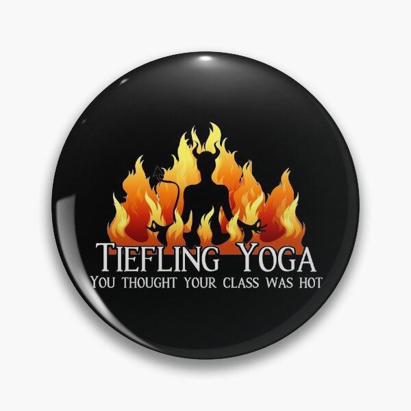 Item preview, Tiefling Yoga designed and sold by MeganLea.