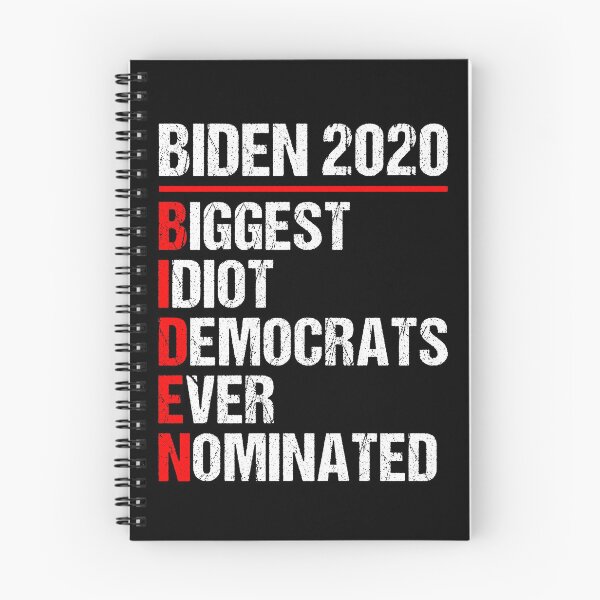 Item preview, Biden 2020 Biggest Idiot Democrats Ever Nominated Vintage Design Funny Anti Joe Biden 2020 Retro designed and sold by naworas.