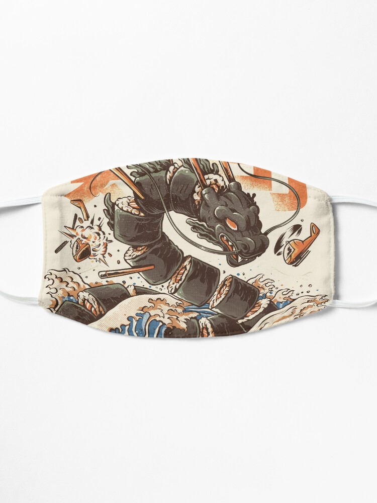Alternate view of Great Sushi Dragon  Mask