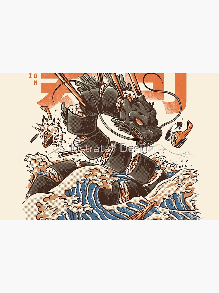 Great Sushi Dragon by ilustrata