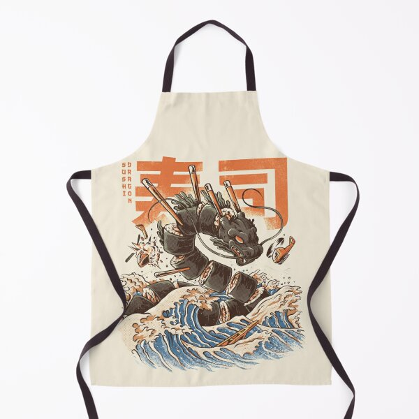 Great Sushi Dragon  Apron