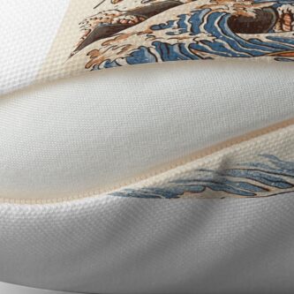 Alternate view of Great Sushi Dragon Floor Pillow