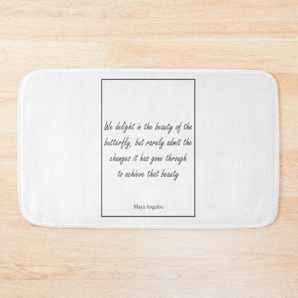 Item preview, Maya Angelou We Delight In 393 Watercolor Map Yoga designed and sold by vividpixelusa.