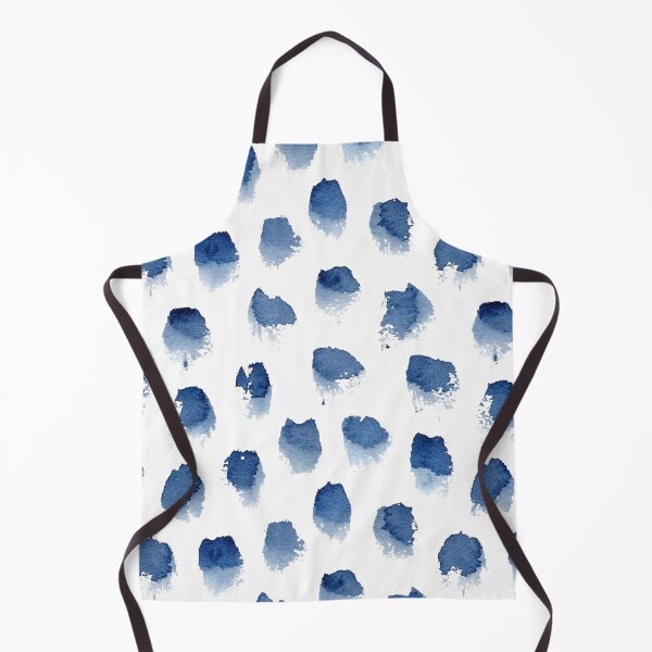 Item preview, Pattern printed blue stains designed and sold by Jenmag.