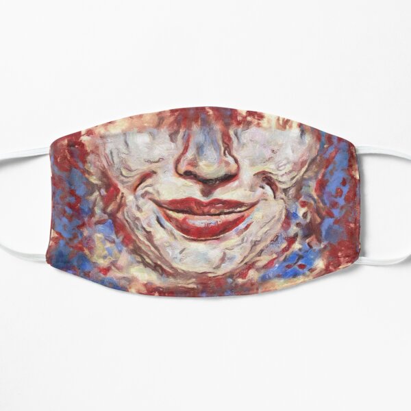 “Chaos” painting - “Smile” Fine Art series Mask